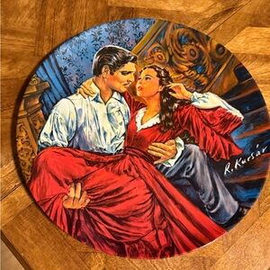 Knowles Limited Edition Plate - Scarlett & Rhett